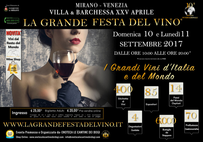 La Grande Festa del Vino: l'evento glamour più atteso dell'estate dai wine lovers