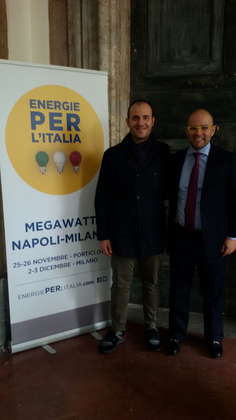 Energie per l’Italia si presenta a Terzigno. Il 30 novembre un convegno con Ambrosio, Marino e Montemarano