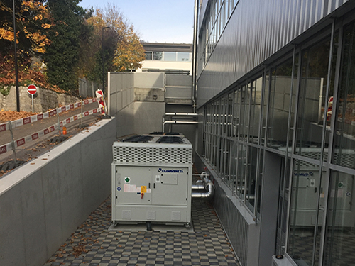 Sustainable Cooling per l'impianto produttivo di Victorinox Swiss Army Watch