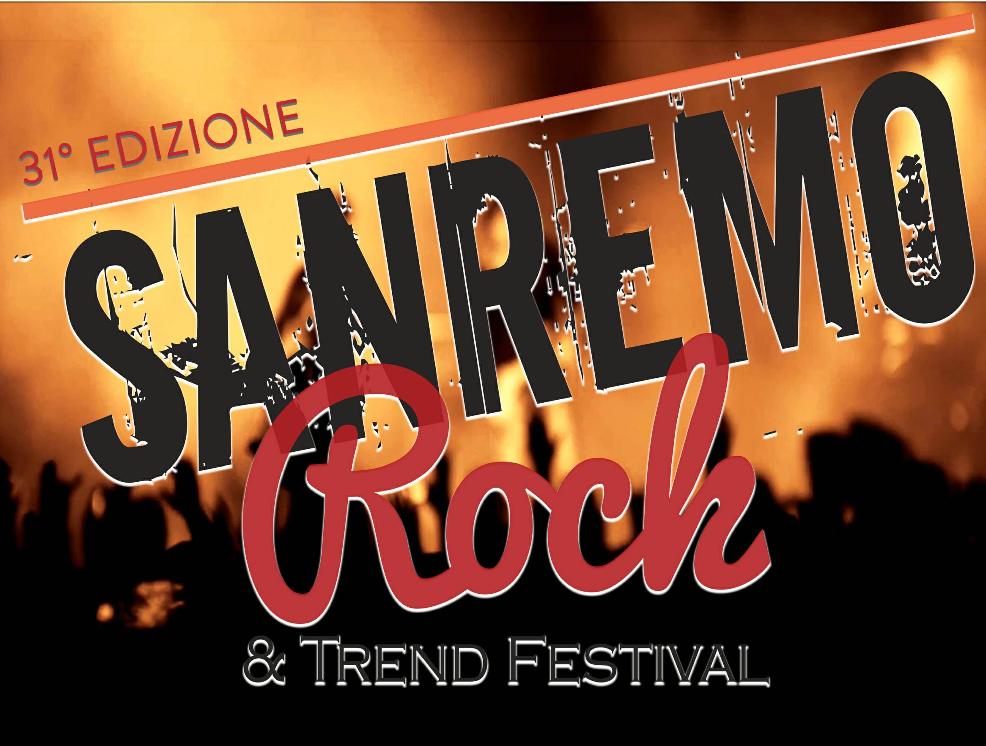 Questa settimana con il Live Tour 2017/18 - 31° SANREMO ROCK & TREND FESTIVAL - selezioni per Lombardia/Liguria, Veneto/Friuli VG, Campania/Basilicata e Piemonte 