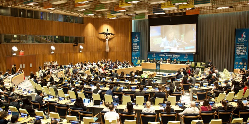 Gioventù per i Diritti Umani organizza il 14° Vertice per i Diritti Umani nella sede dell’ONU a New York