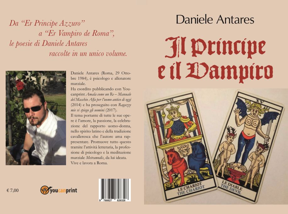 Daniele Antares firma il suo terzo libro dal titolo “Il Principe e il Vampiro” edito da Youcanprint