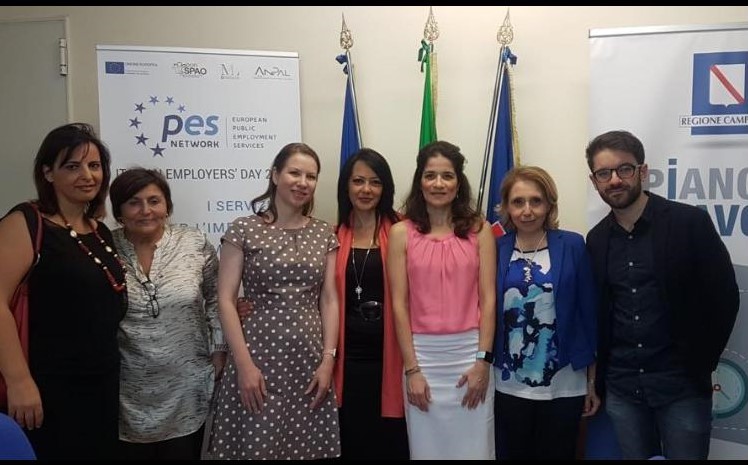 Campania, Palmeri: “Delegazione dell'OCSE in visita ai Servizi per l'impiego campani.”