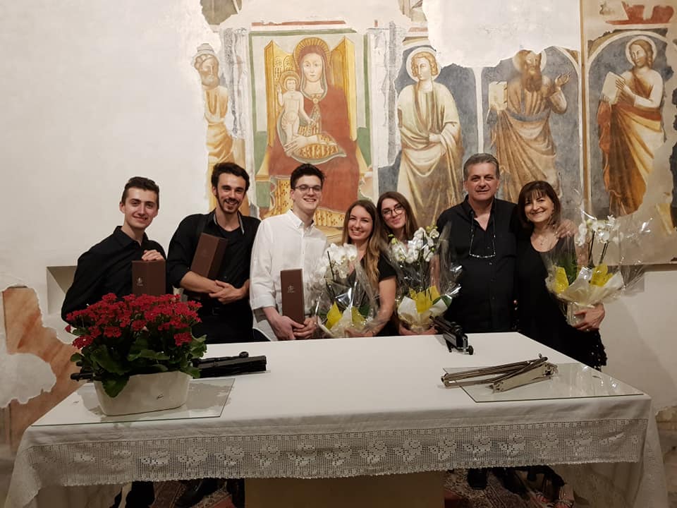 Enrico Nadai, Loredana Zanchetta e i solisti della Piccola Orchestra Veneta alla Notte Bianca del Gusto (7 luglio 2018)