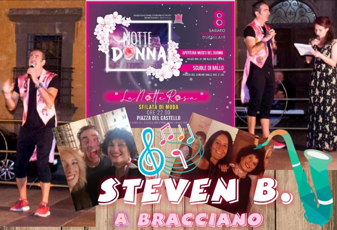 Steven B. ospite a Bracciano