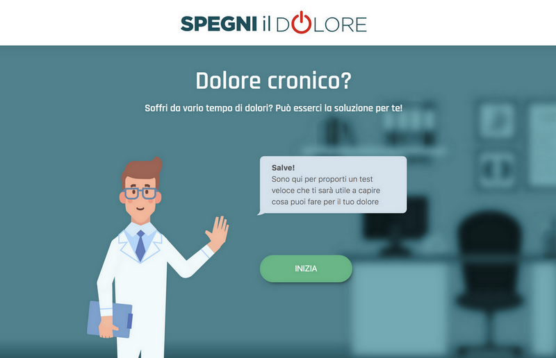 Campagna Trattamento Dolore Cronico nasce il sito www.spegniildolore.it 