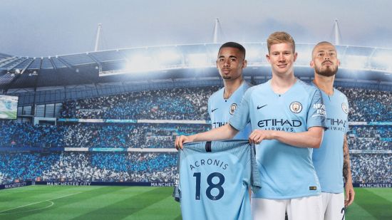 Acronis diventa partner ufficiale del Manchester City Football Clubll Club