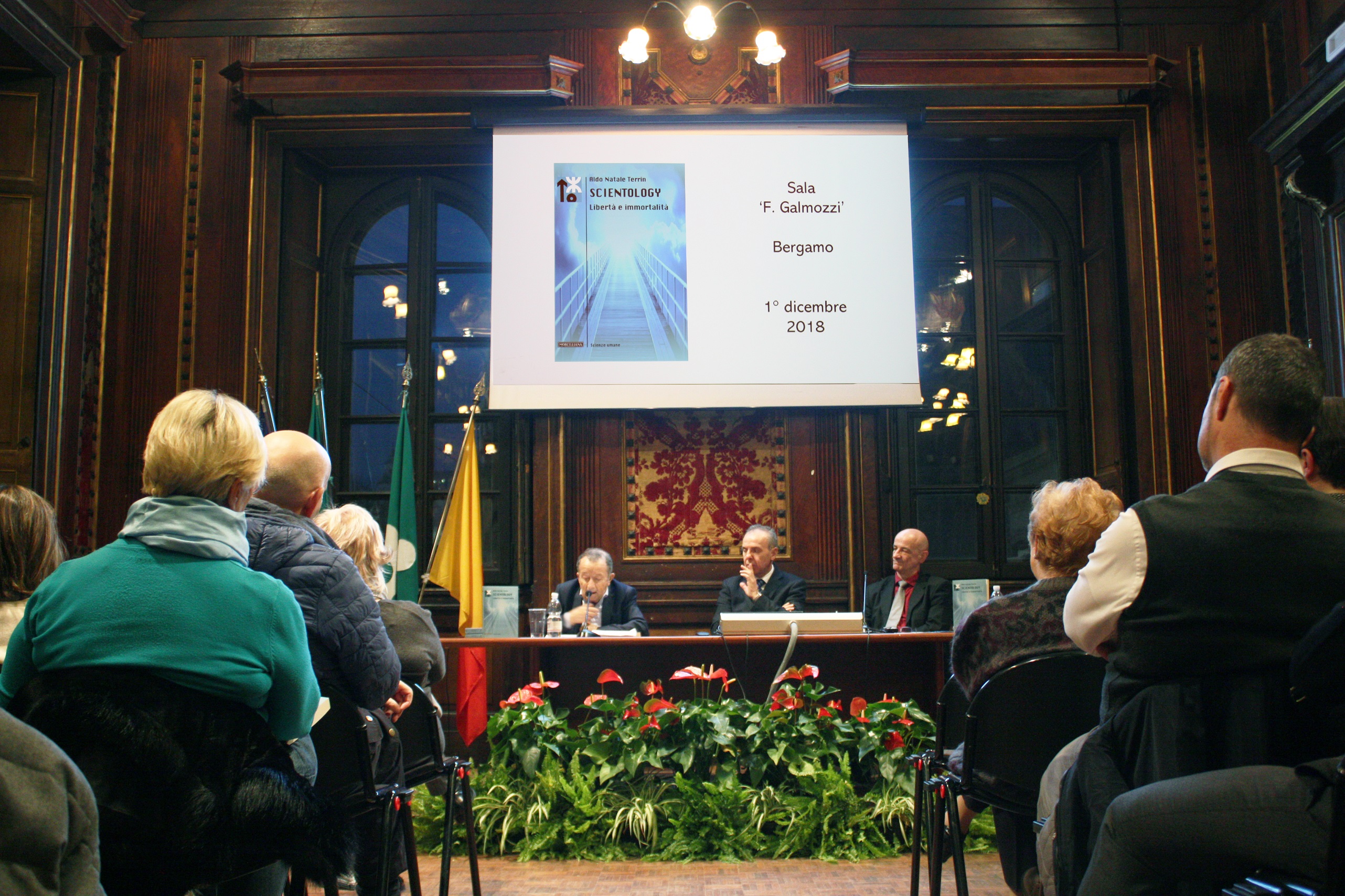 Presentazione dell’opera “Scientology - Libertà e immortalità” presso la sala “F. Galmozzi” di Bergamo