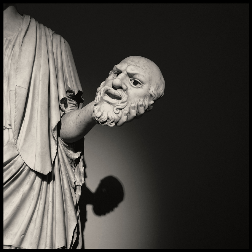 Al Museo Archeologico di Napoli con l'illustre fotografo Augusto De Luca