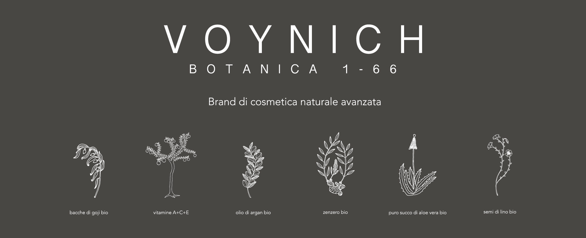 Voynich, il brand di cosmetica naturale avanzata in esclusiva solo da Pinalli