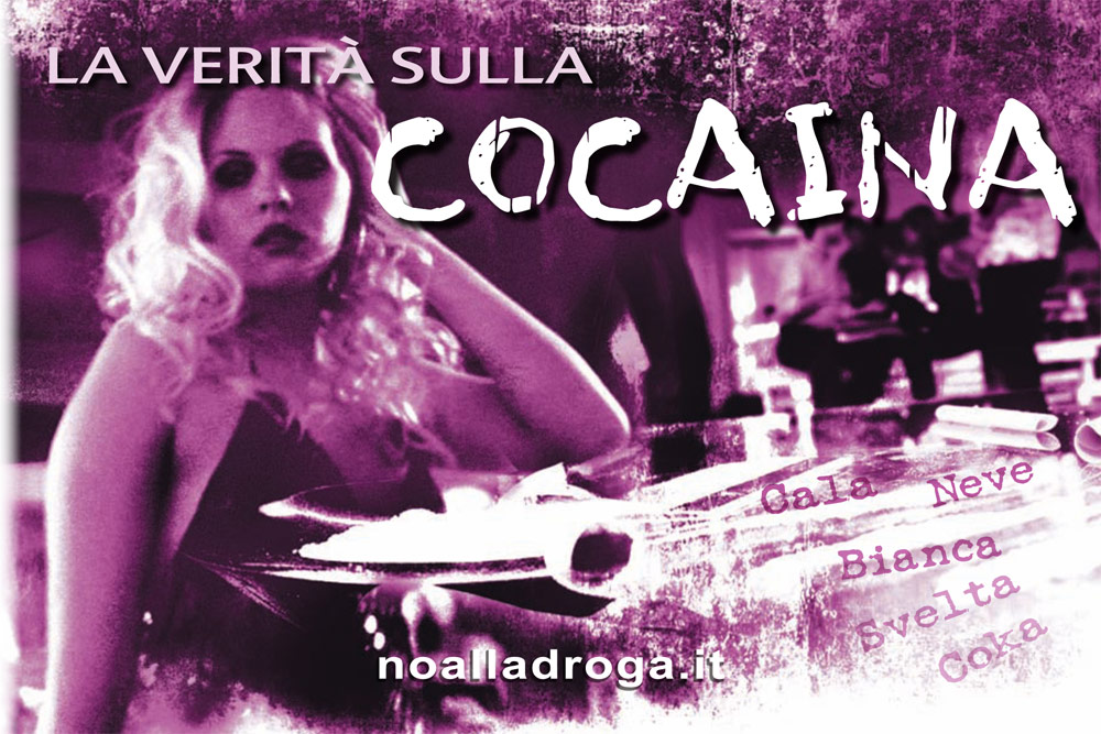 Contro la cocaina con 200 libretti a Desenzano