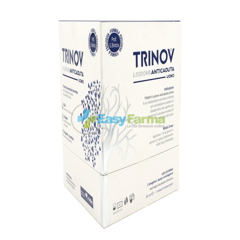 Su Easyfarma la tua farmacia on line il trattamento Anticaduta TRINOV 