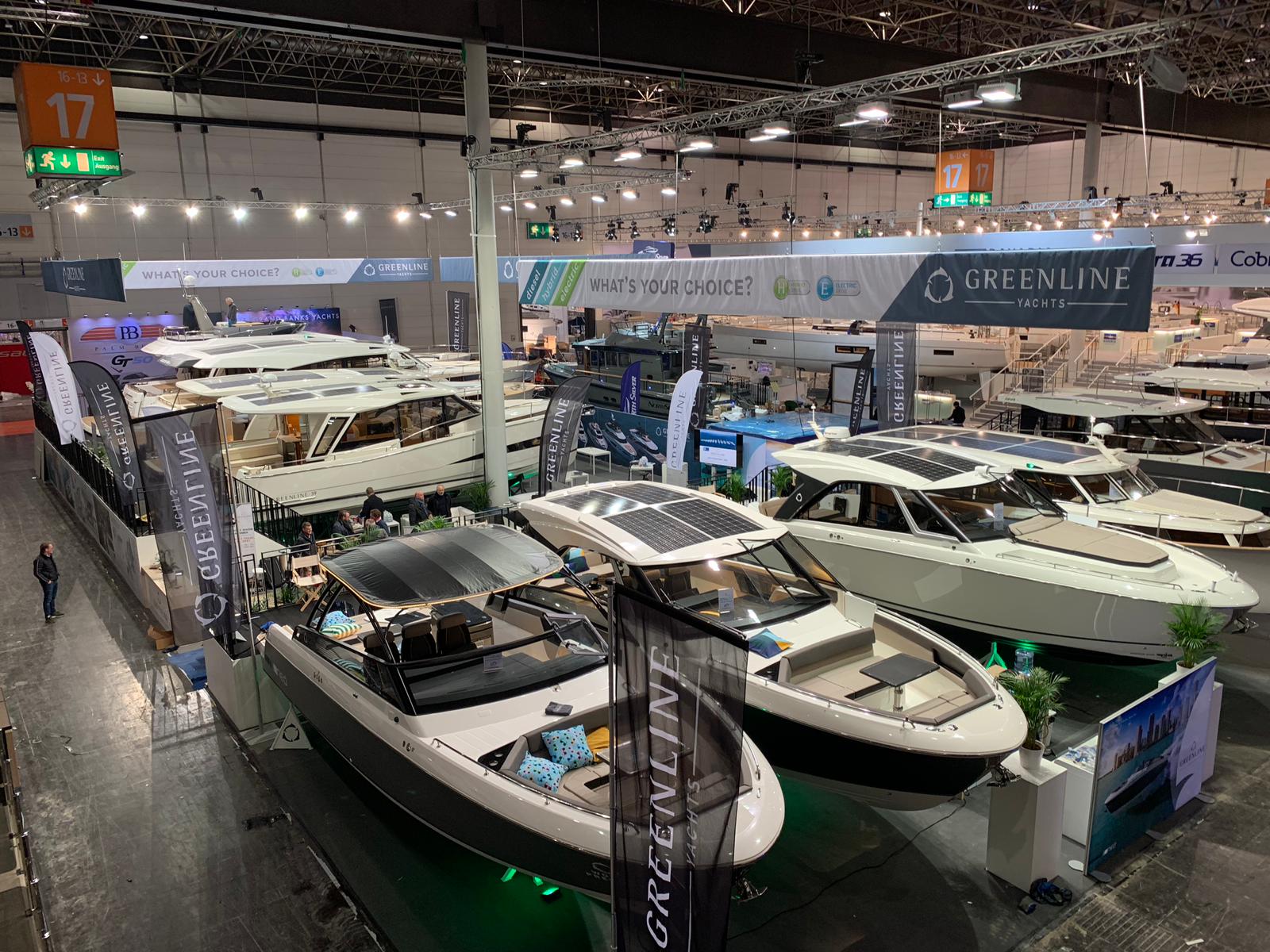 Greenline Yachts comunica con Pubblimarket2 al Salone Nautico di Düsseldorf