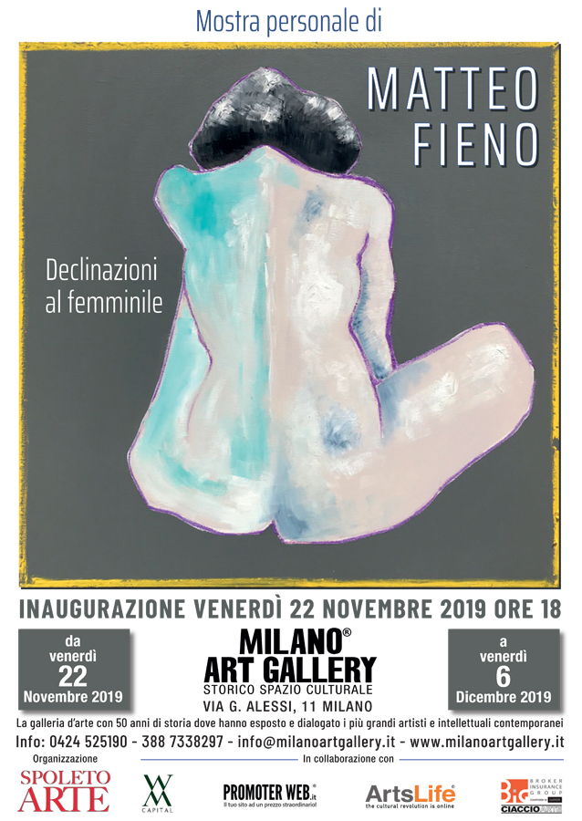 Grande attesa per la mostra personale di Matteo Fieno a Milano