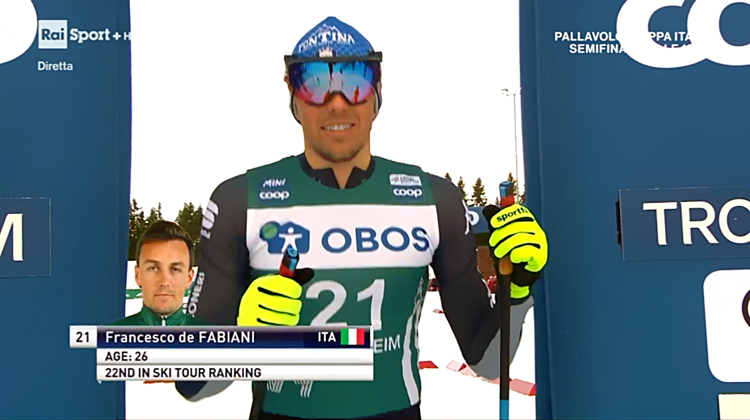 De Fabiani 13° allo Ski Tour