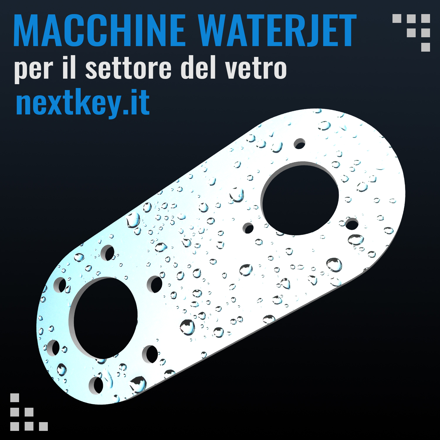 Foto 5 - Macchine taglio a getto d’acqua per il settore del vetro a Brescia