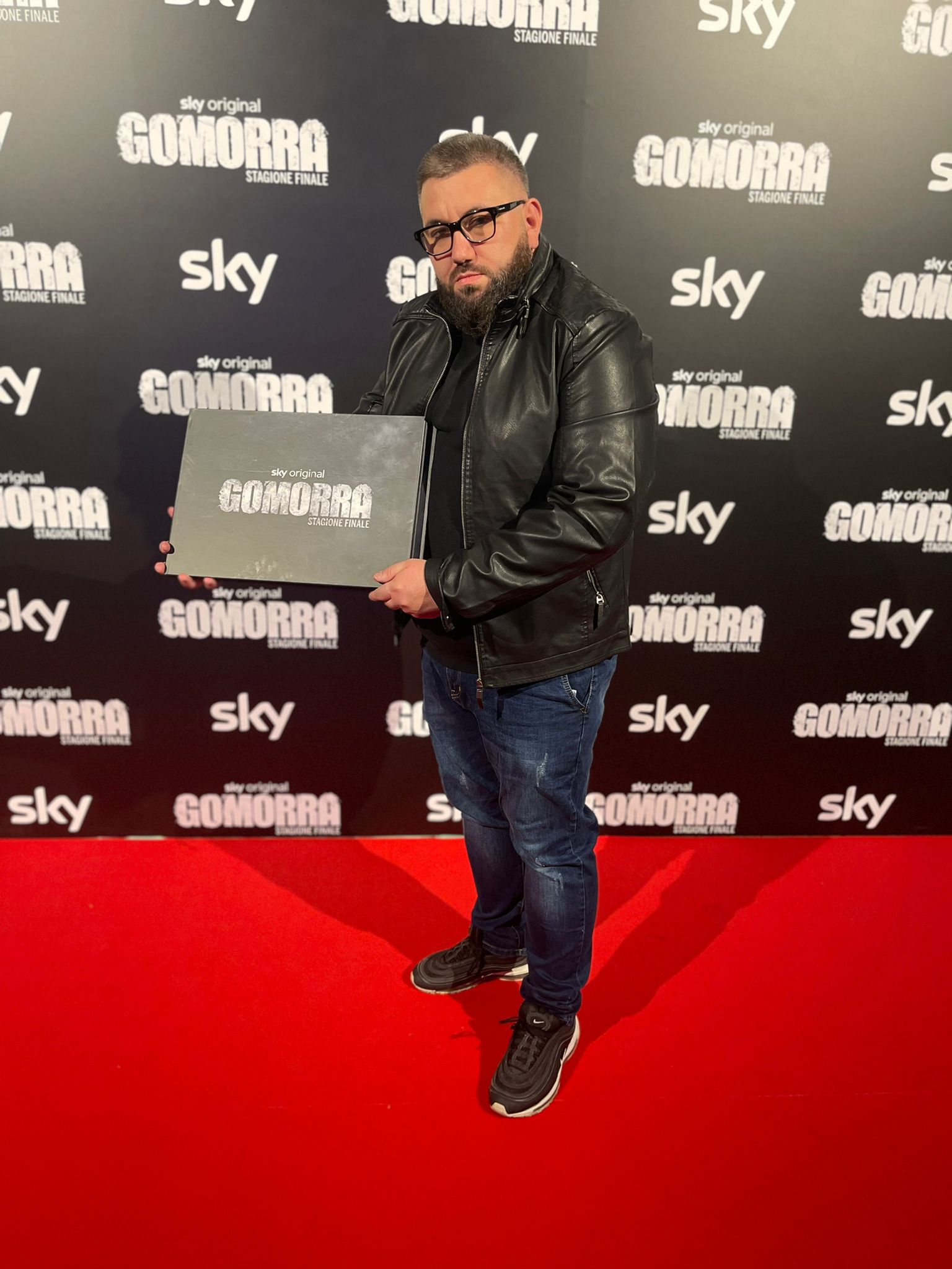 Vincenzo Fabricino e' Gomorra, la Fiction Internazionale di Sky Tv.