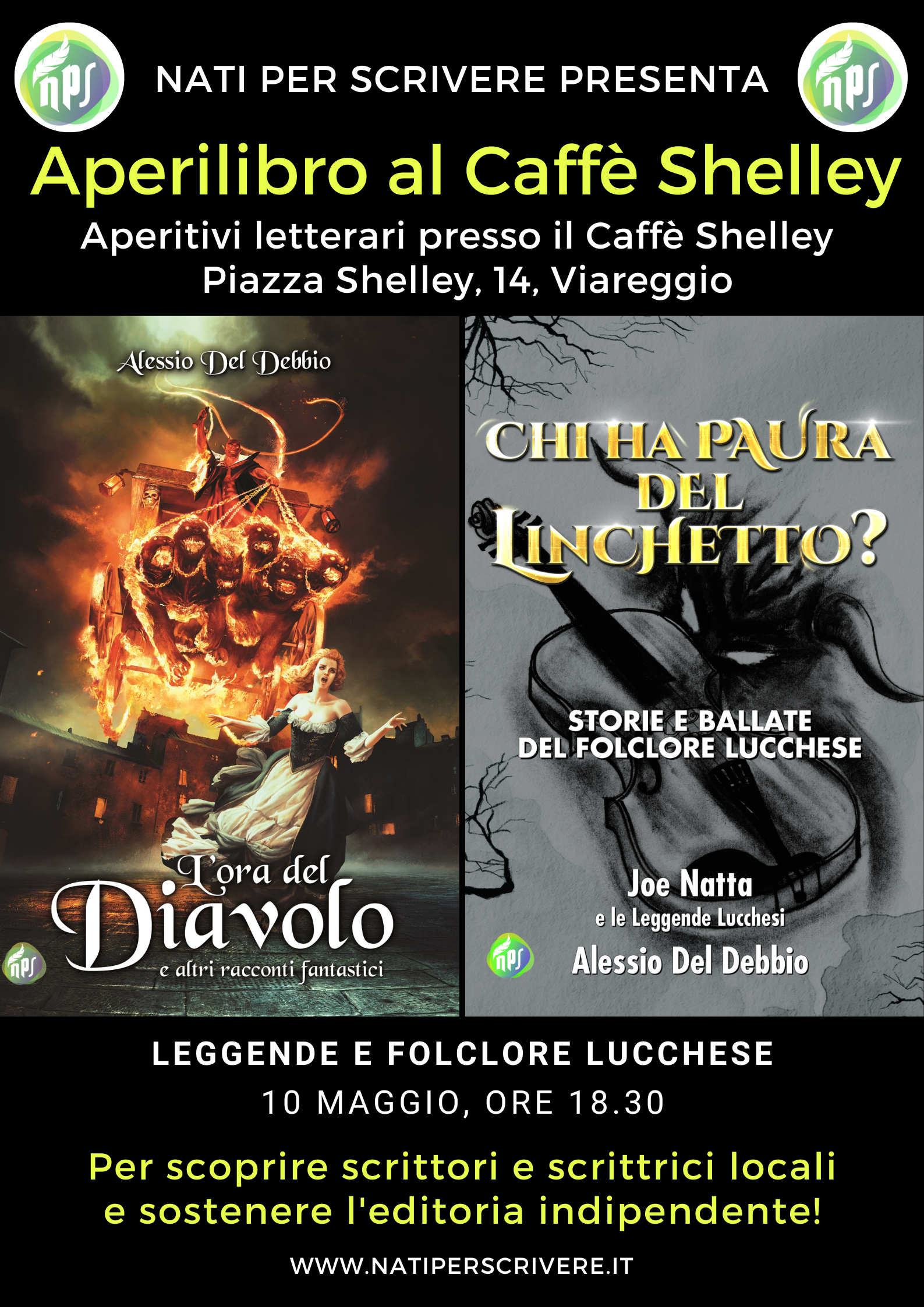 Foto 2 - Arrivano gli Aperitivi letterari al Caffè Shelley di Viareggio