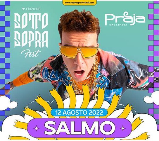 Praja -  Gallipoli (LE): Salmo, Gué, Rondodasosa, Villabanks, Boro Boro... E le star dell'hip hop al Sottosopra Fest