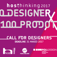 Foto 1 - HOSThinking: Apre la call “10 Designer per 100 Prodotti”