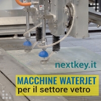 Foto 4 - Macchine taglio a getto d’acqua per il settore del vetro a Brescia