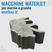 Foto 2 - Macchine taglio a getto d'acqua per pietre, marmo e granito