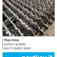 Foto 4 - Puligriglie per laser, la macchina per rimuovere le scorie sul banco di taglio