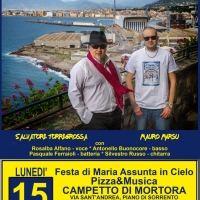 Foto 1 - Ferragosto P.F.R. in concerto per la Festa dell'Assnta Pizza & Musica Piano di Sorrento