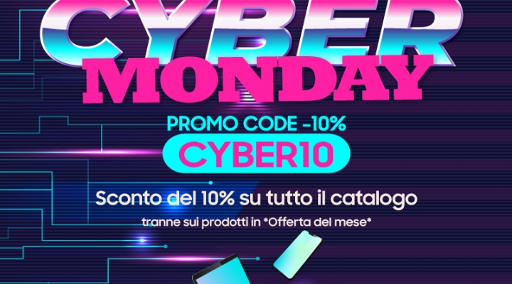 Cyber Monday: 10% di sconto sull'elettronica ricondizionata