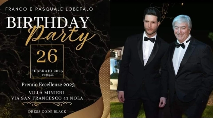 Lobefalo’s Bday Party attesissimo Compleanno a Villa Minieri, Nola 