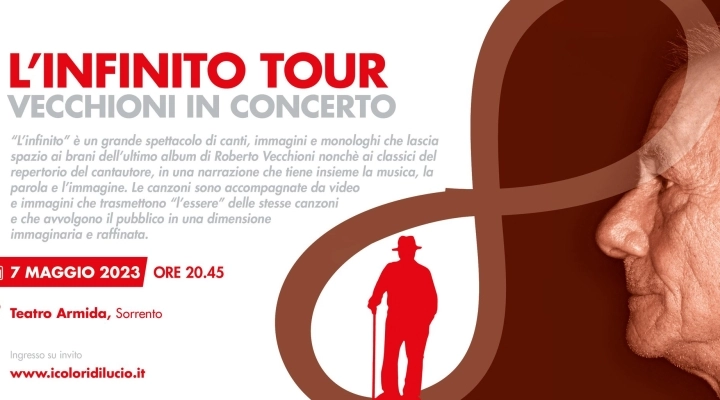 7 Maggio Sorrento - L’INFINITO TOUR Roberto Vecchioni in Concerto