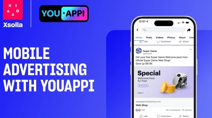 Xsolla lancia il nuovo strumento “Drops” e avvia una partnership con YouAppi, la più importante piattaforma di marketing mobile