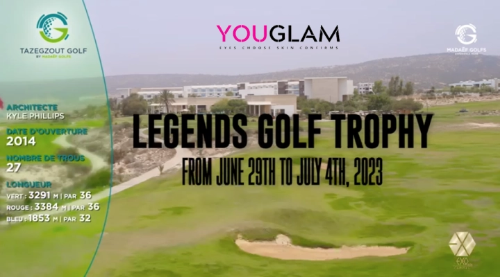 Youglam scende in campo per il Legend Golf Trophy ad Agadir