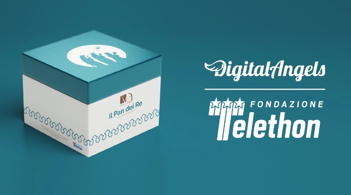 Digital Angels a supporto di Fondazione Telethon con un progetto creativo per i prodotti natalizi