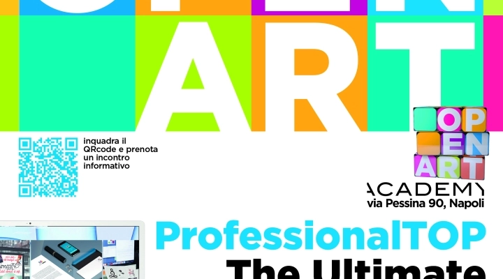 OpenART Creative Graphic Design School: Il Corso 'ProfessionalTop' ti Prepara per un Futuro Brillante nella Grafica Pubblicitaria!