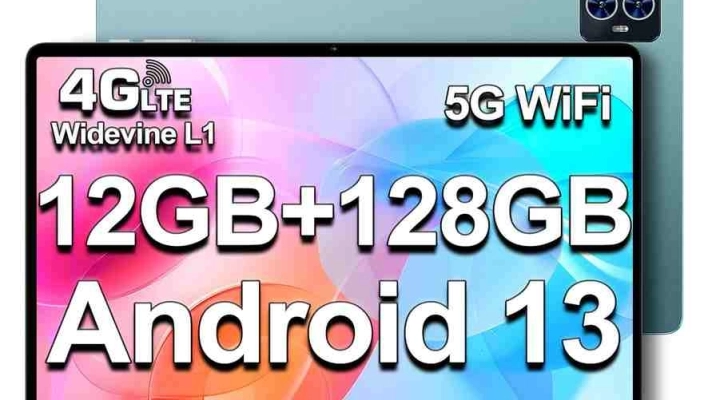 TECLAST M50 Tablet Android 13 - 12GB RAM, 128GB ROM, 10.1 Pollici, 4G LTE, 5G WiFi, Processore Octa-Core 2GHz - Acquista con il 17% di Sconto!