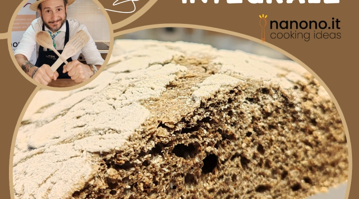 I benefici del pane al grano saraceno integrale, la ricetta, e la video ricetta del blog nanono.it