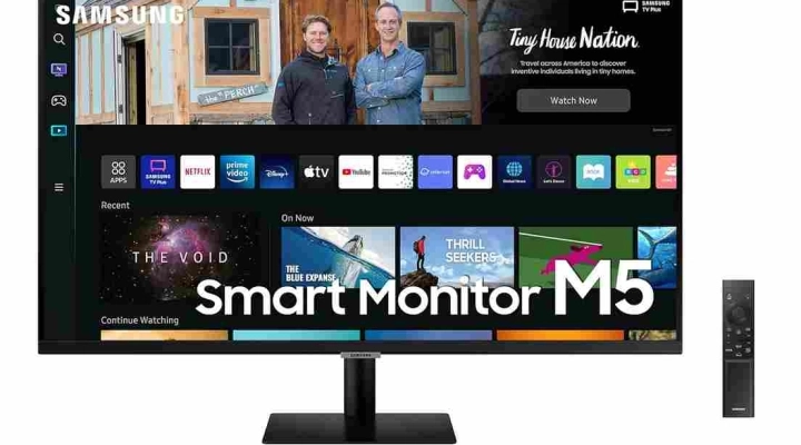 Samsung Smart Monitor M5: Innovazione e Multifunzionalità in un Unico Dispositivo