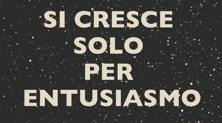 Mario Alessandro Sala presenta il saggio “Si cresce solo per entusiasmo”