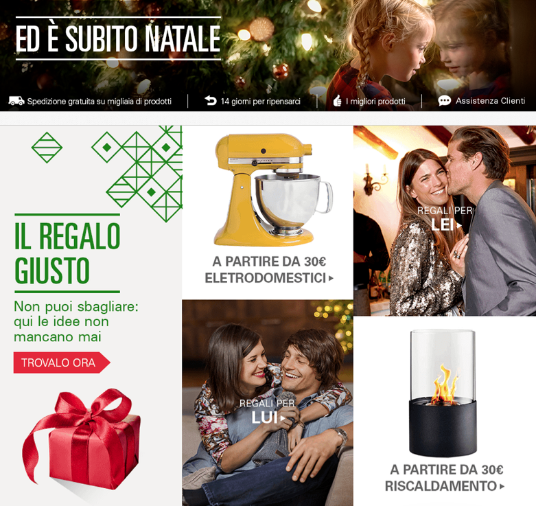 Foto 1 - Natale 2014 con oltre 230 milioni di regali in Italia :  1 Italiano su 3 ha intenzione di acquistarli da Mobile  