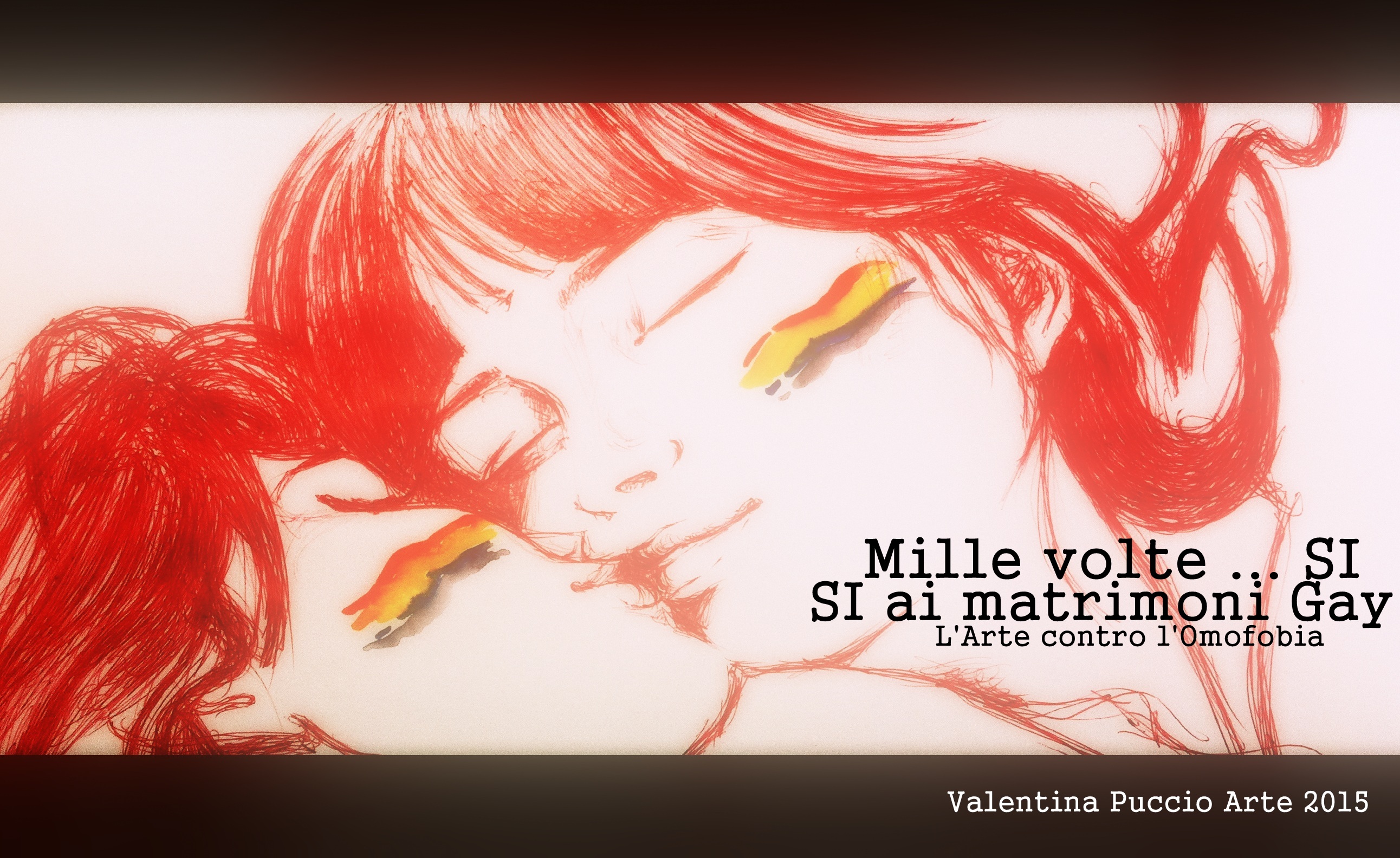 Foto 5 - La pittura di Valentina Puccio diventa una locandina contro l'Omofobia