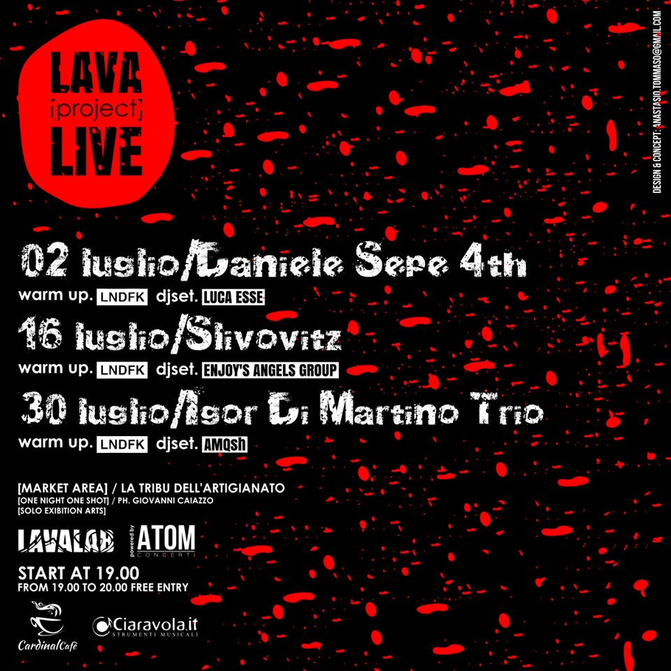 Lava Project Live: la musica è a Trecase