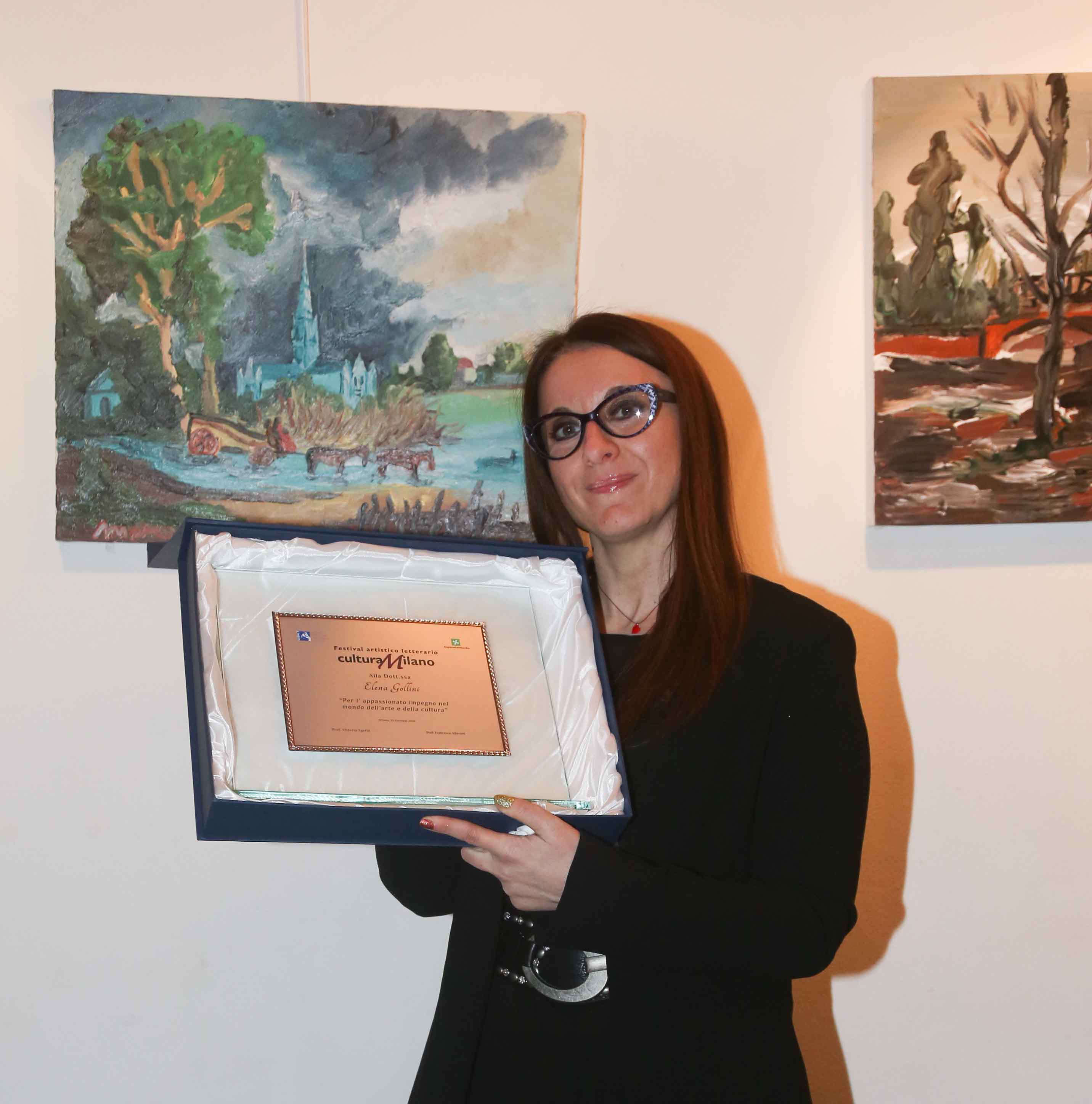 Cultura Milano: premio istituzionale alla carriera per la Dottoressa Elena Gollini