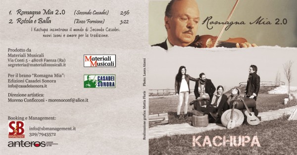 Foto 1 - Presentato ieri in Regione Emilia Romagna il cd dei Kachupa più bando iscrizioni per Romagnia Mia 2.0