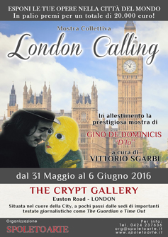 London Calling: mostra internazionale con Gino De Dominicis a cura di Vittorio Sgarbi