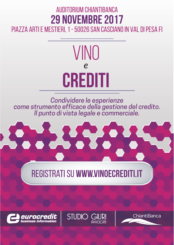 Il primo evento sulla gestione dei crediti nel settore vinicolo