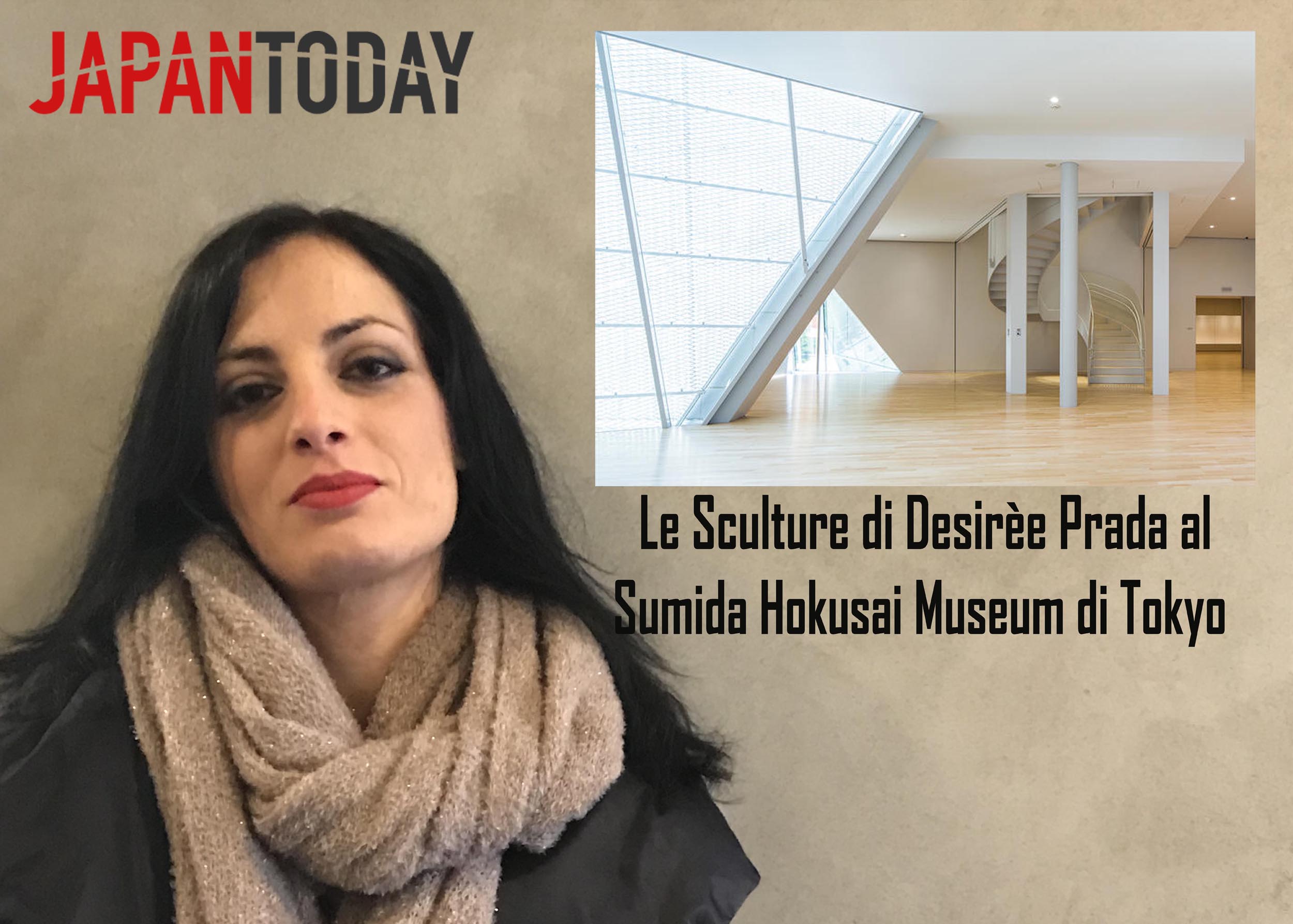Il nuovo Sumida Hokusai Museum ospita i calchi dell'artista italiana Desirèe Prada