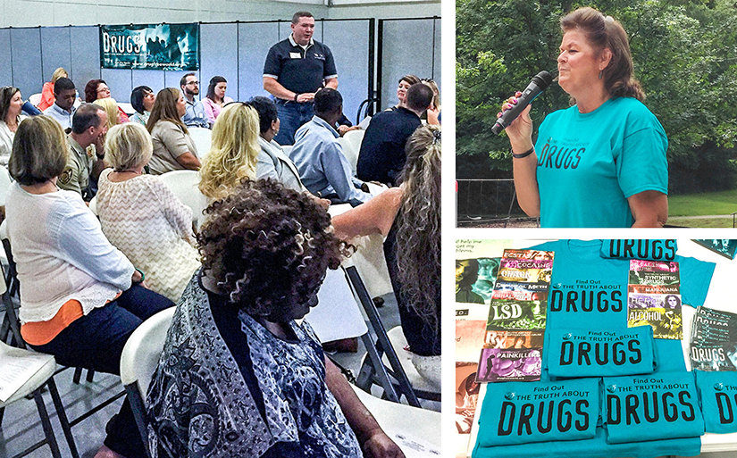 La campagna di Scientology contro la droga arriva in Alabama 