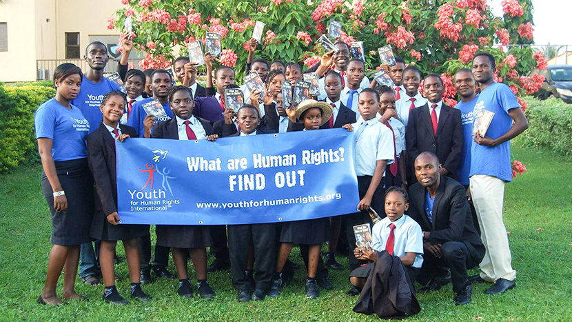 Gioventù per i Diritti Umani promuove la consapevolezza sui Diritti dell’Uomo in Nigeria
