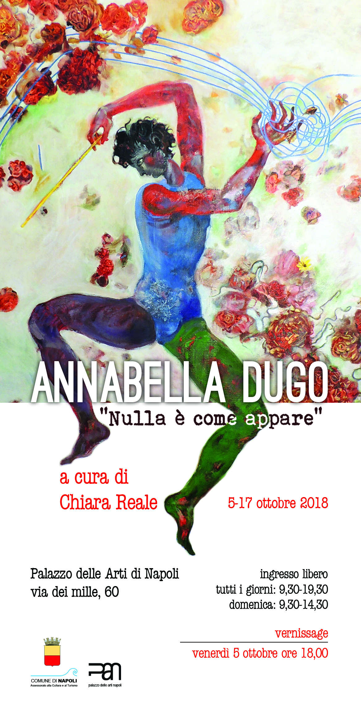 Annabella Dugo al Pan di Napoli, mostra personale di pittura dal 5 al 17 ottobre 